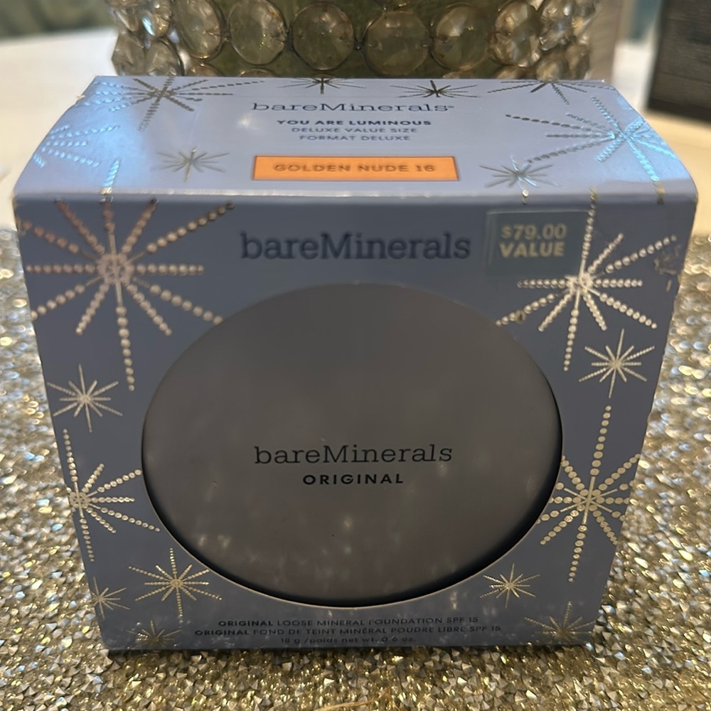 BareMinerals Original You are Luminous Deluxe Value size. Golden Nude 16-NIB